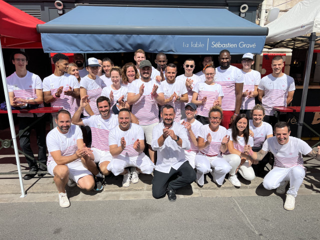 La Table Sébastien Gravé Les Marins 2024